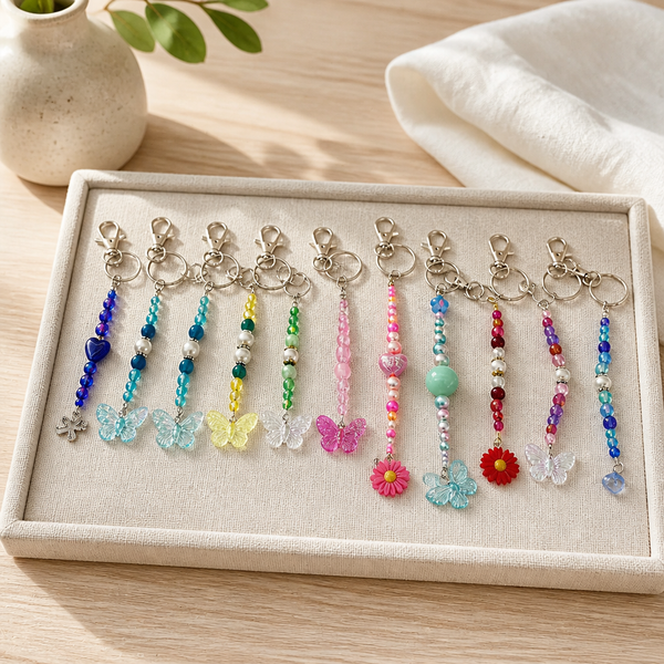 Beaded Keychains