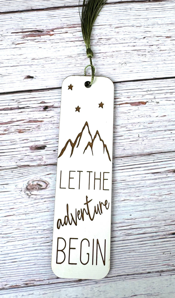 Wood Engraved Bookmarks