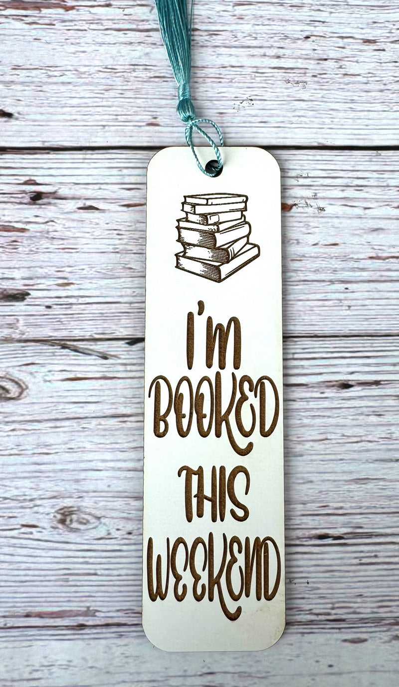 Wood Engraved Bookmarks