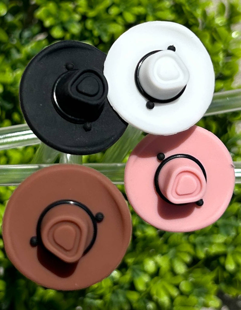 Cowboy Hat Straw Toppers