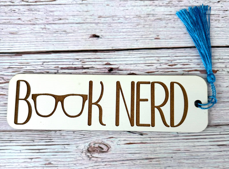 Wood Engraved Bookmarks