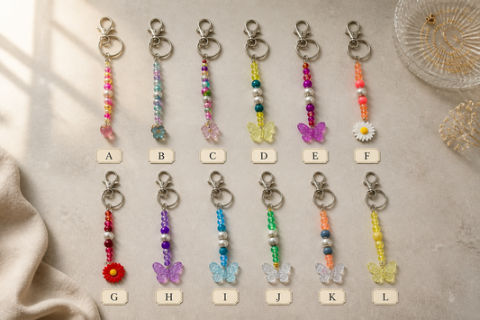 Beaded Keychains