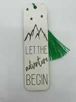 Wood Engraved Bookmarks