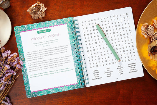 100 Meditations on the Names of Jesus (Word Search Devo)