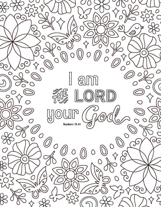 Color the Bible for Girls