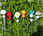 Summertime Sunshiney Days Straw Toppers choice of 6