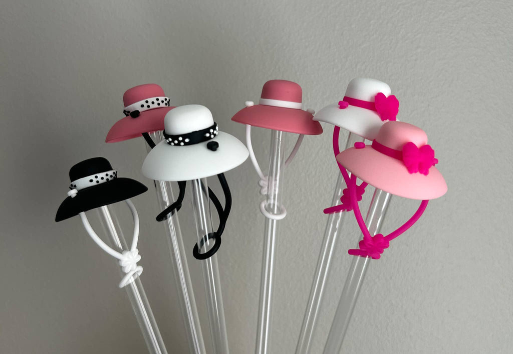 Ladies Fashion Summer Hat Straw Topper choice of 6 colors
