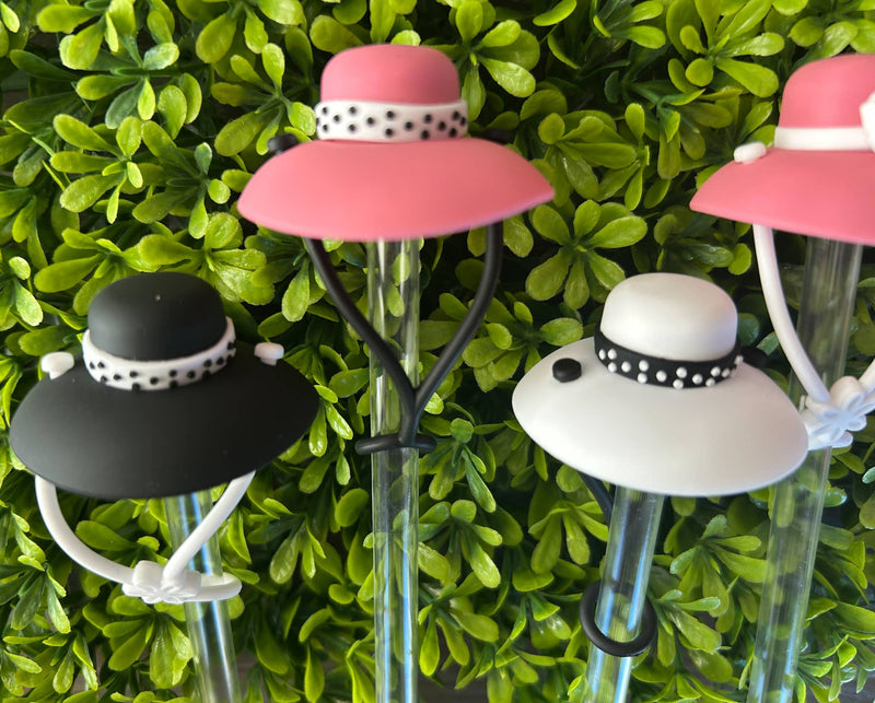 Ladies Fashion Summer Hat Straw Topper choice of 6 colors