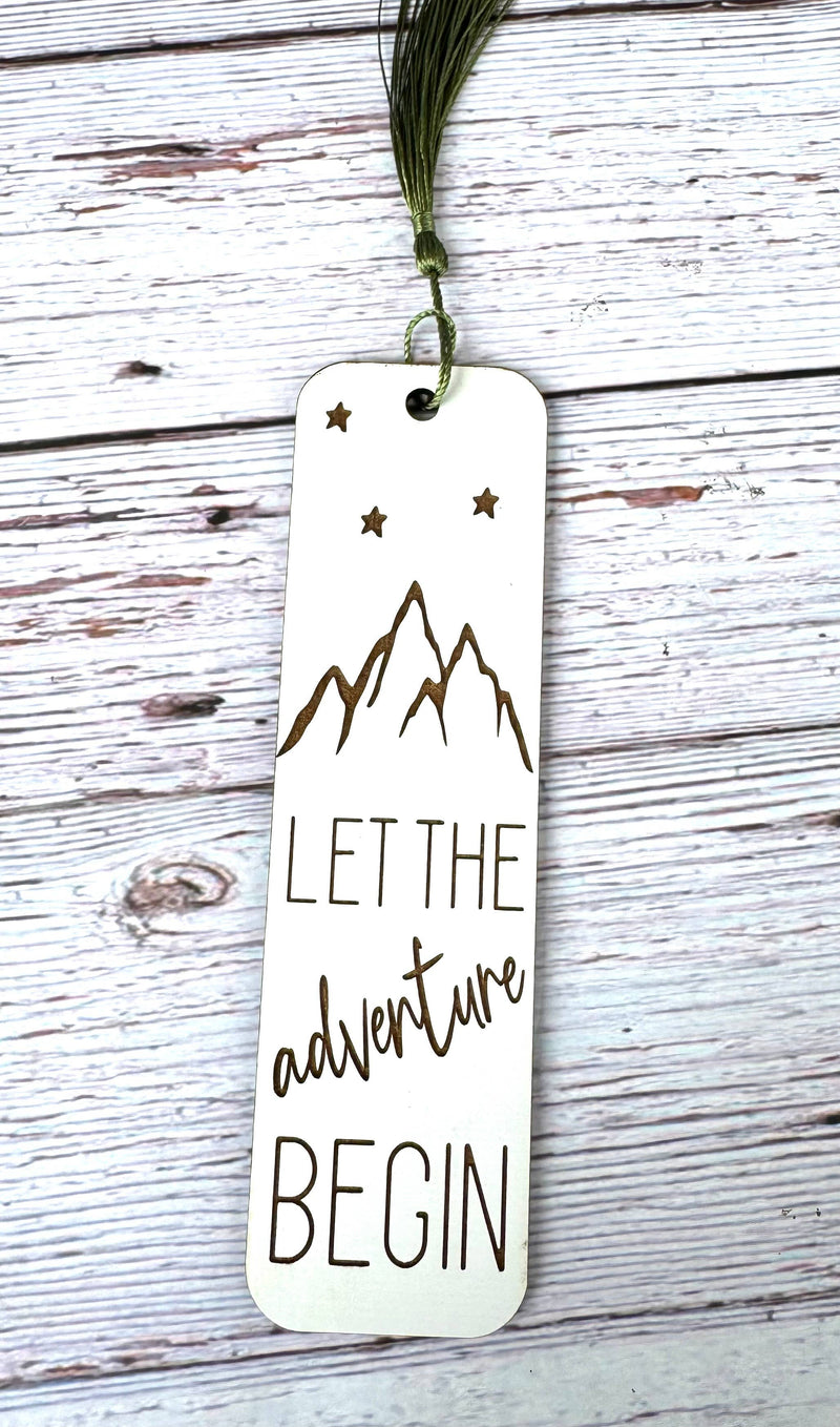 Wood Engraved Bookmarks