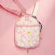 Daisy Flower Pattern Neoprene Pickleball Paddle Case Bag