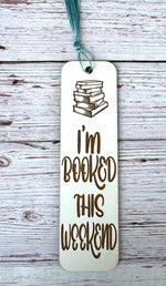 Wood Engraved Bookmarks