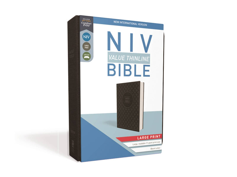 NIV, Value Thinline Bible, Large Print