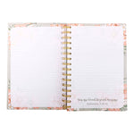 Guided Journal: Sage & Peach Flowers (John 1:16) -4