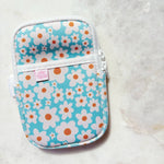 Water Bottle Backpack - Blue Daisy *new & improved*