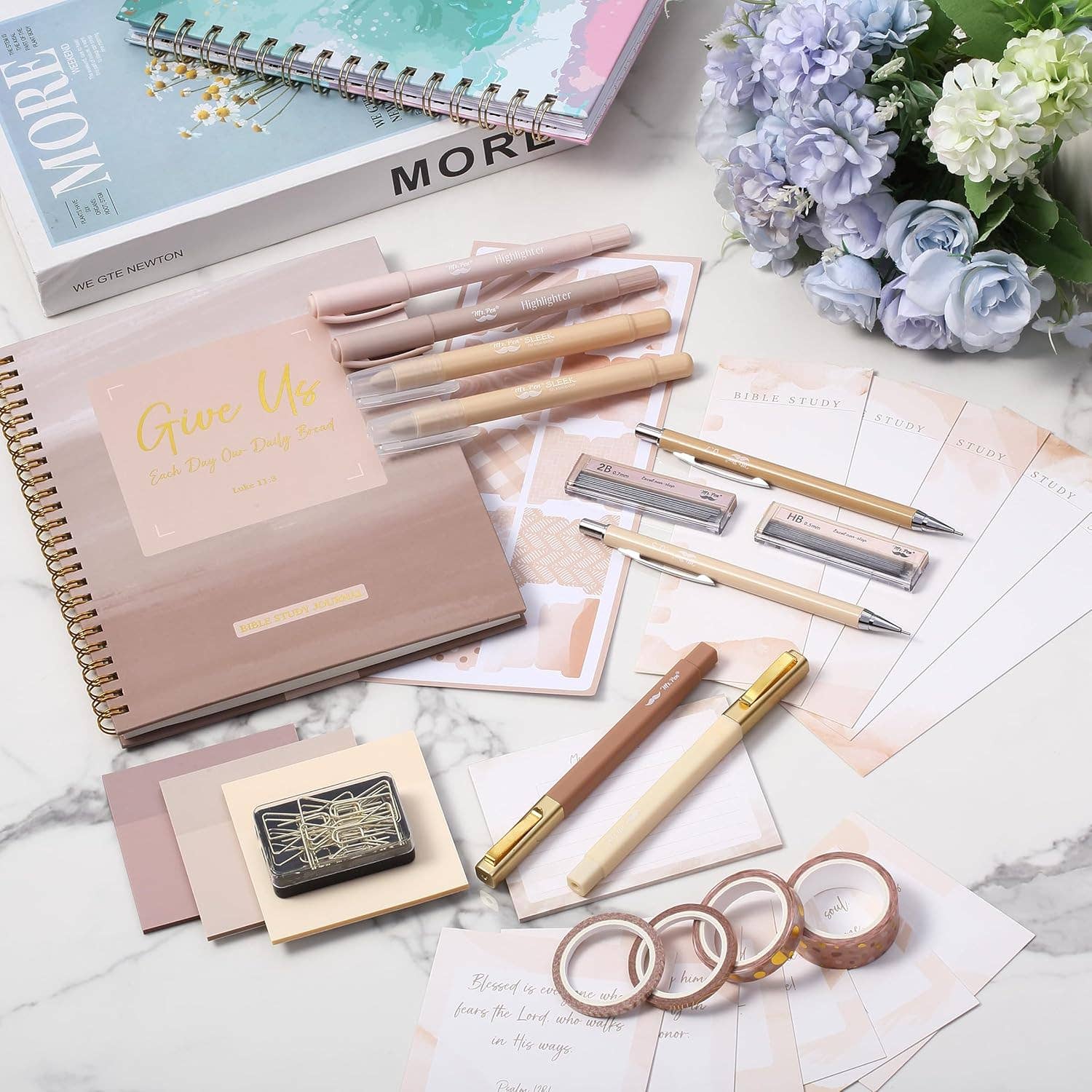 Golden Blush Bible Journaling Kit