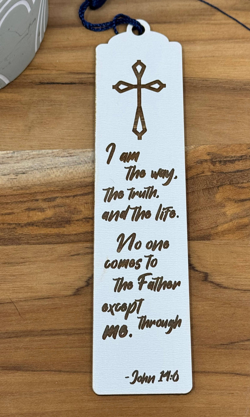 Wood engraved Bible Verse Bookmarks