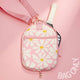Daisy Flower Pattern Neoprene Pickleball Paddle Case Bag