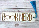 Wood Engraved Bookmarks