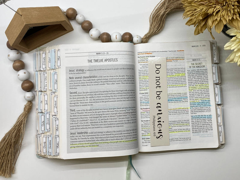 Bookmark Calming Scripture