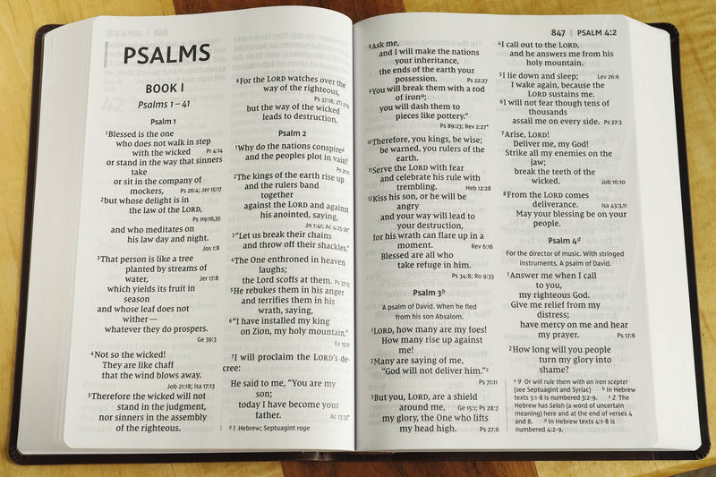 NIV, Super Giant Print Reference Bible