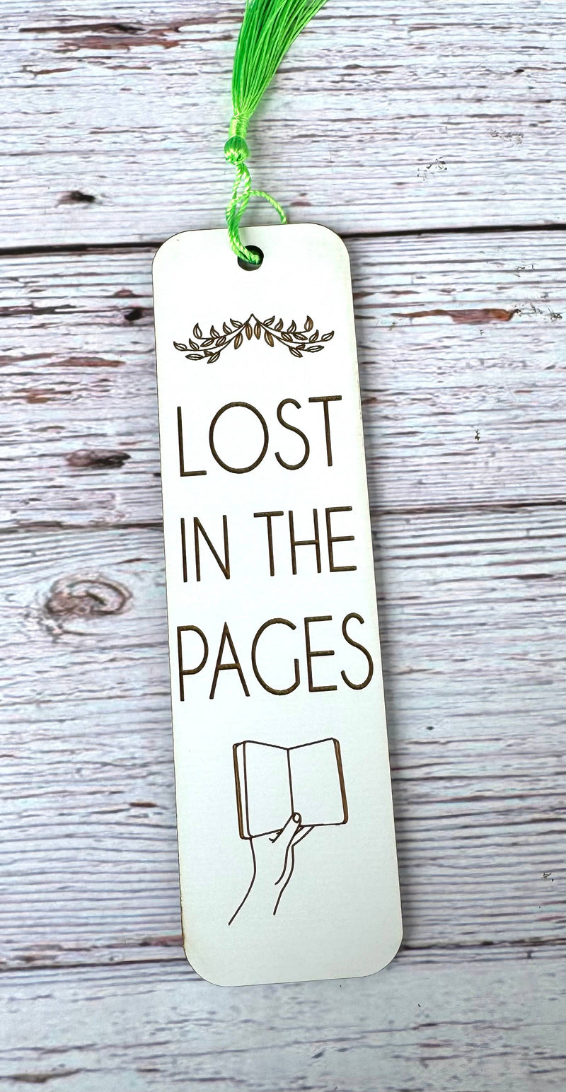 Wood Engraved Bookmarks