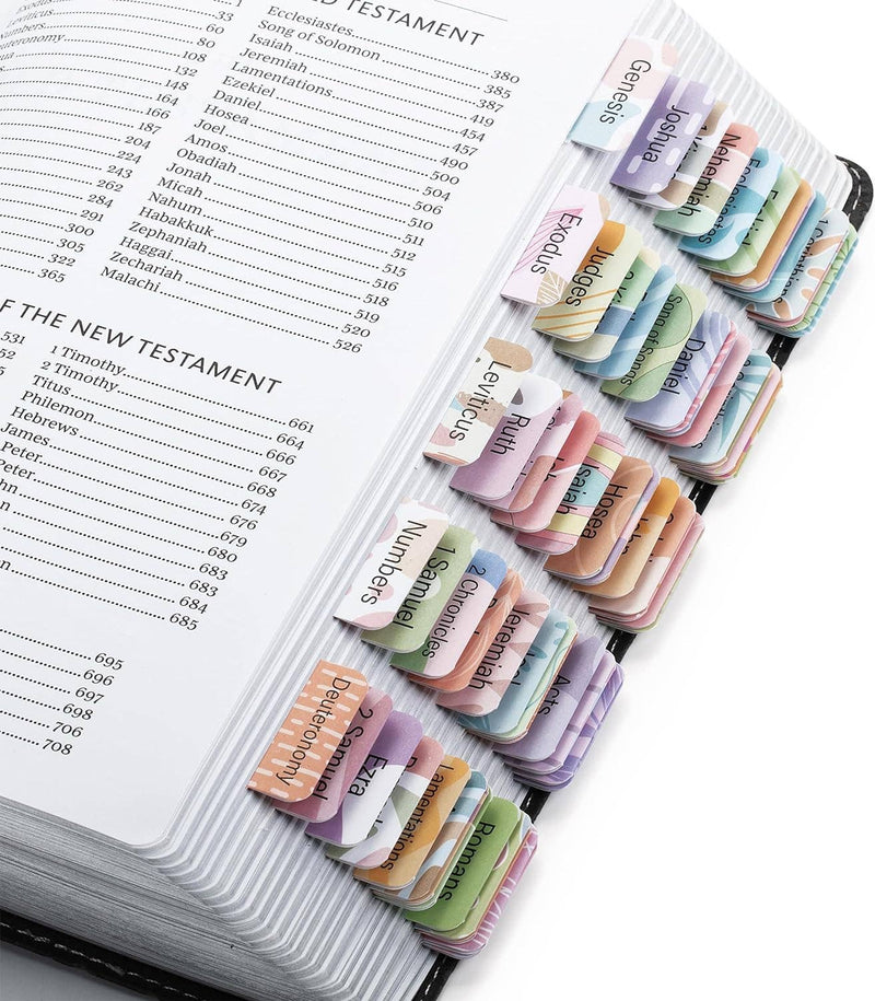 Mr. Pen Bible Tabs - 120 Easy-Organizing Tabs