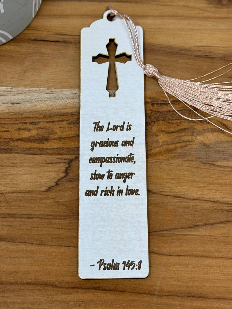 Wood engraved Bible Verse Bookmarks