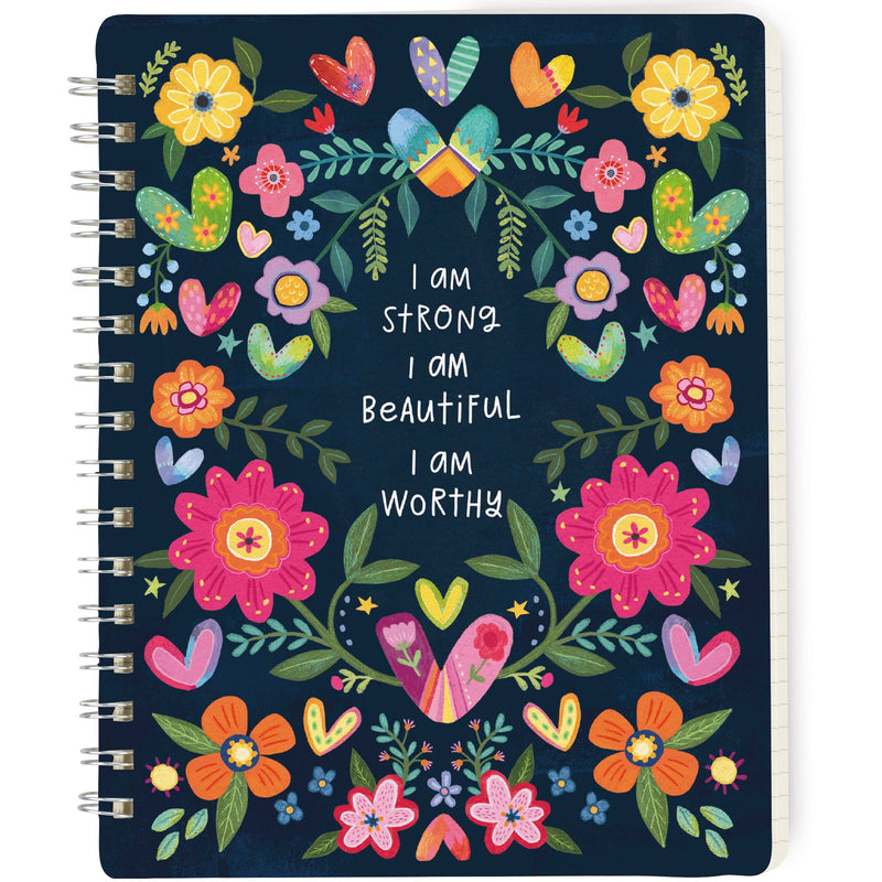 I Am Strong Spiral Notebook -6