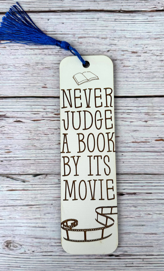 Wood Engraved Bookmarks