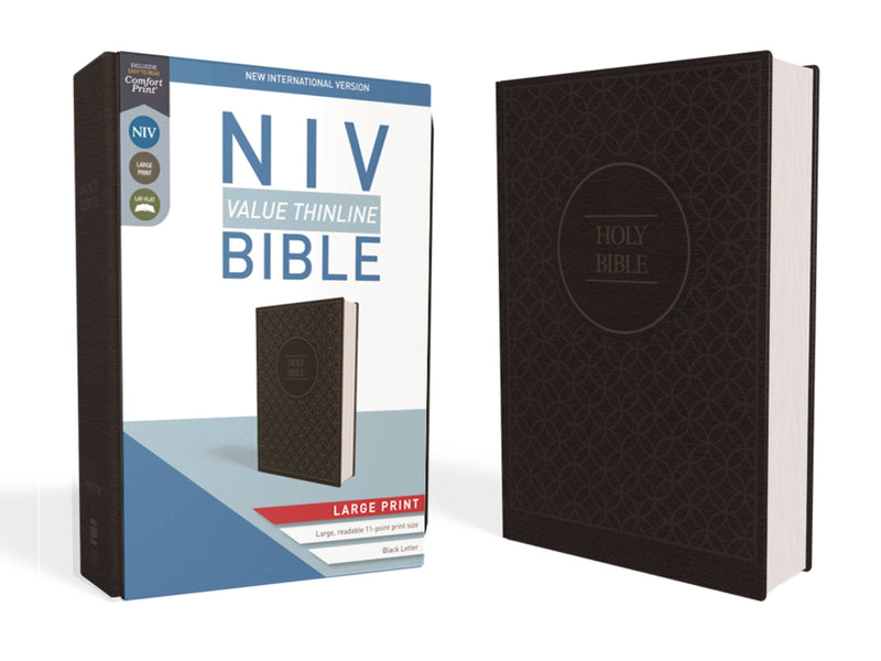 NIV, Value Thinline Bible, Large Print
