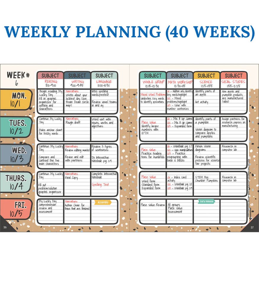 We Belong Teacher Planner -1