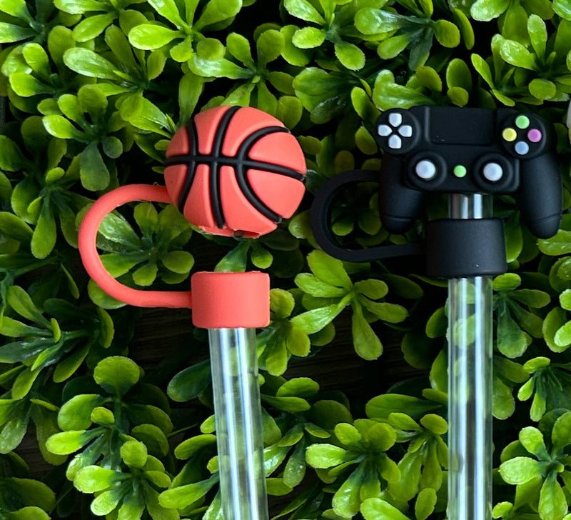 Sports and Gamer Straw Topper. choice of 6