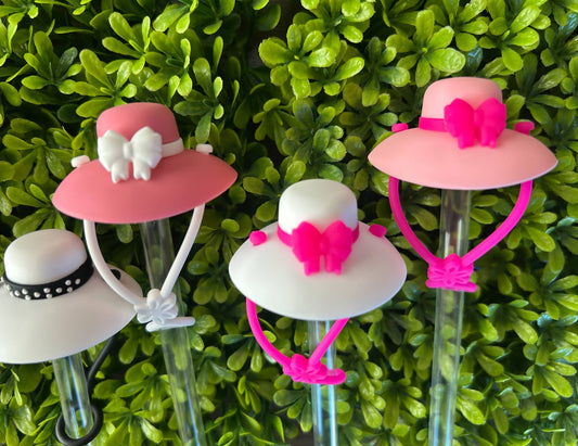 Ladies Fashion Summer Hat Straw Topper choice of 6 colors