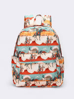 Kids Western Canvas Backpack