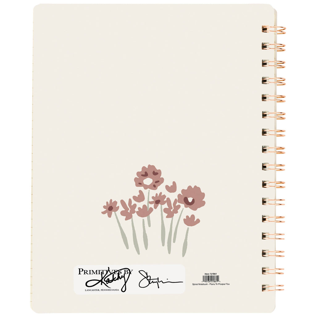 Plans To Prosper You Spiral Notebook -5