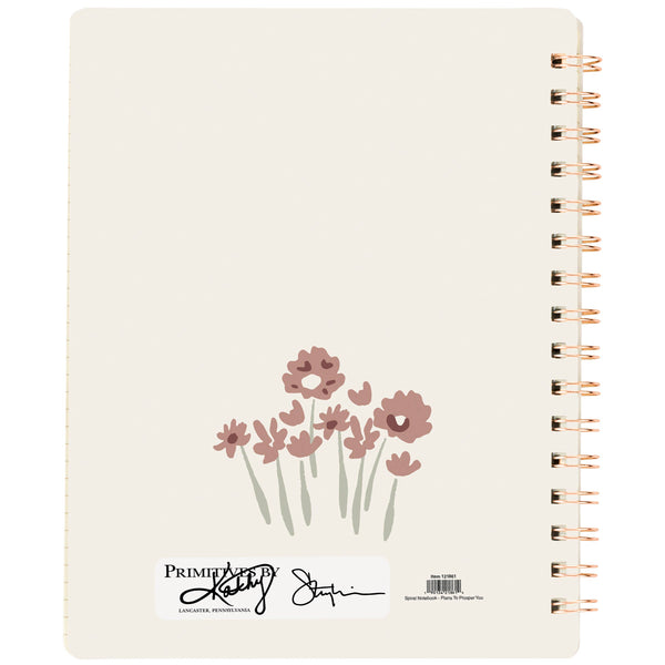 Plans To Prosper You Spiral Notebook -5