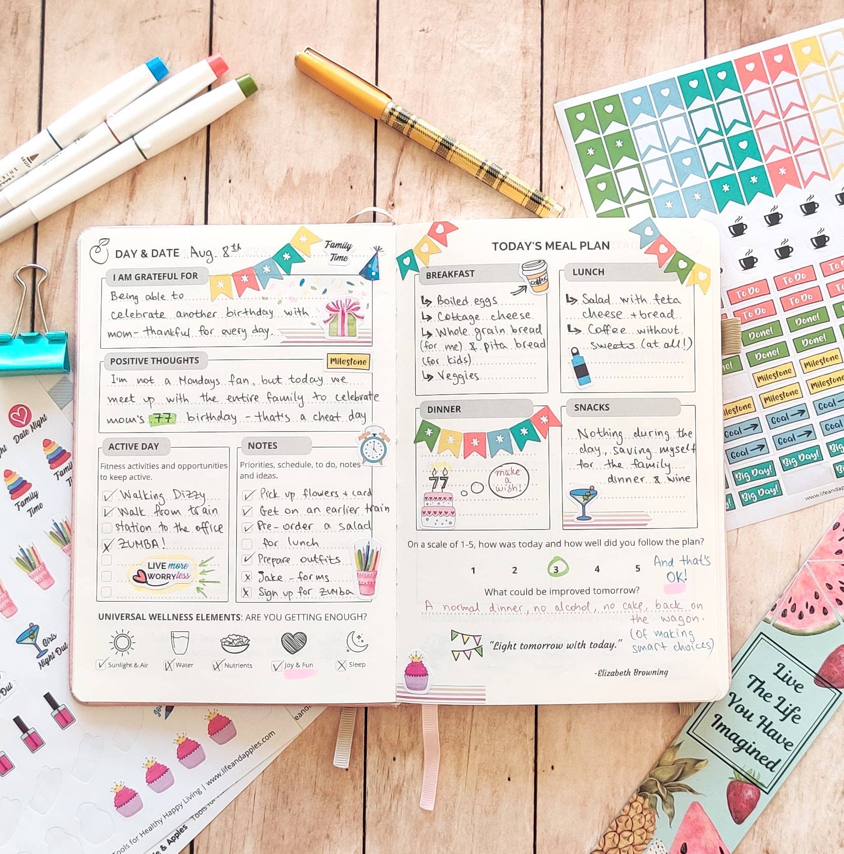 The Wellness Journal & Planner