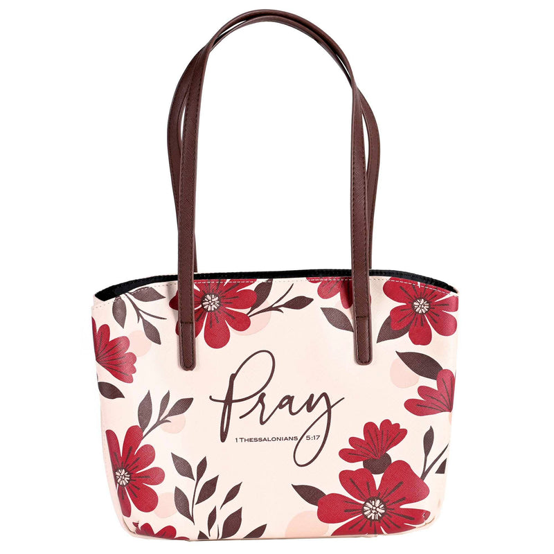 White Dove Bible Case Pray Wedge Tan XLarge
