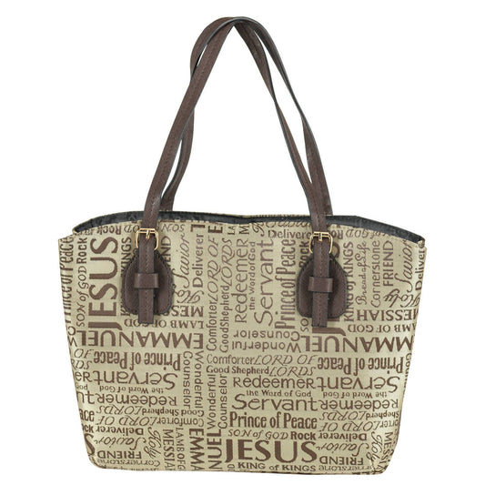 White Dove Names Of Jesus Bible Cover XL