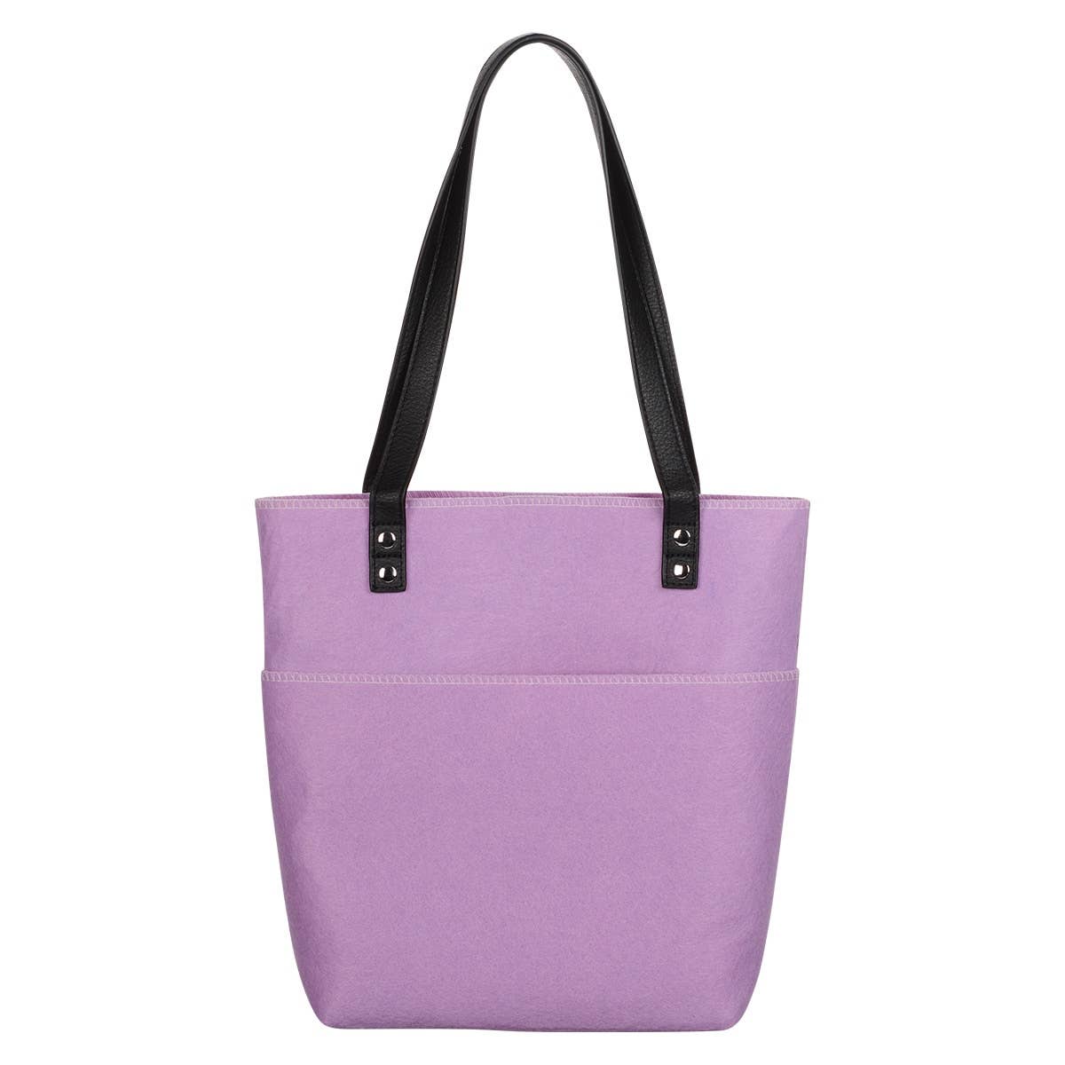 Bible Tote Purple/Black Be Still & Know Ps. 46:10