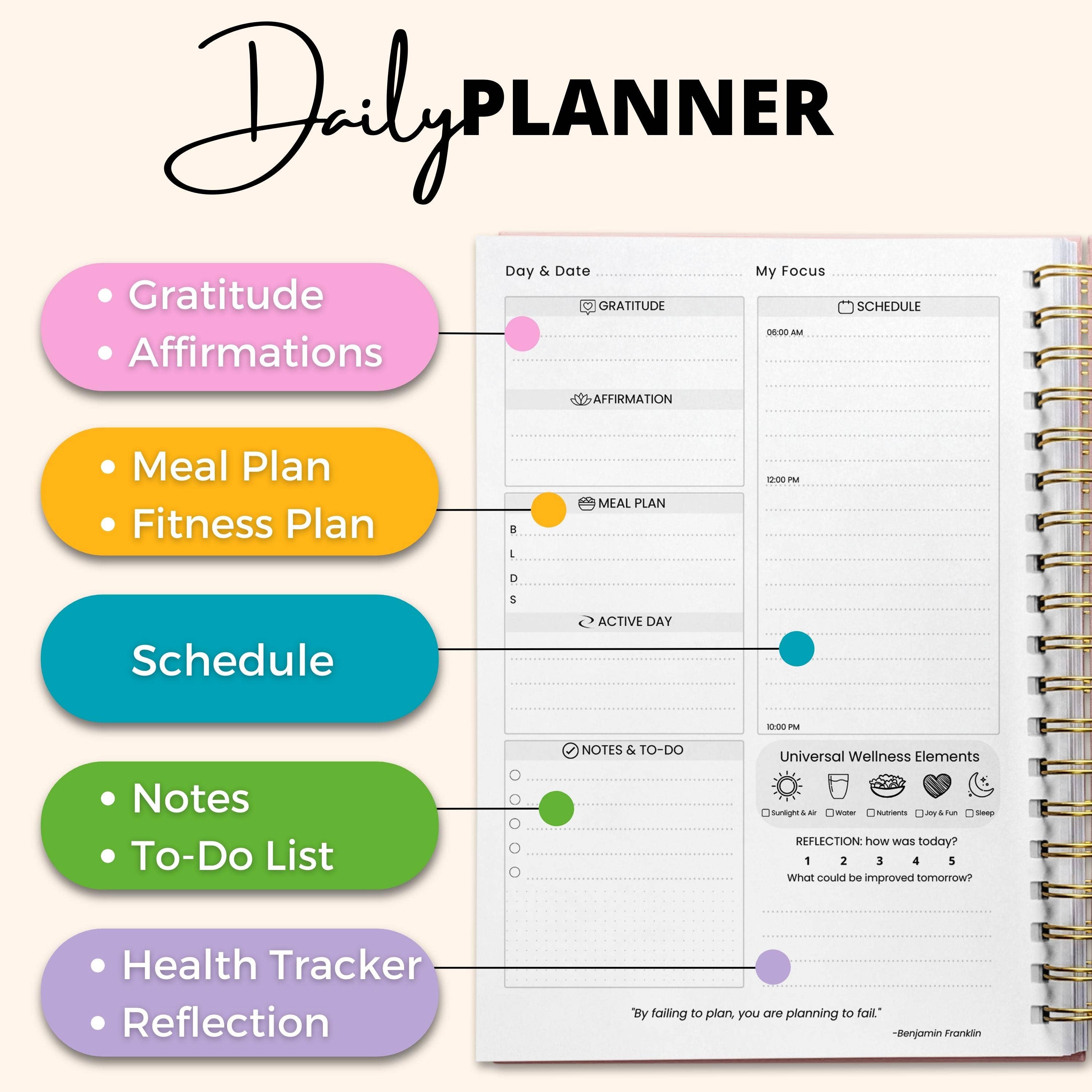 Holistic Wellness Planner