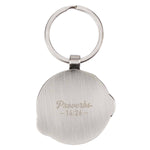 Keychain in Tin My Dad My Hero Prov. 14:26