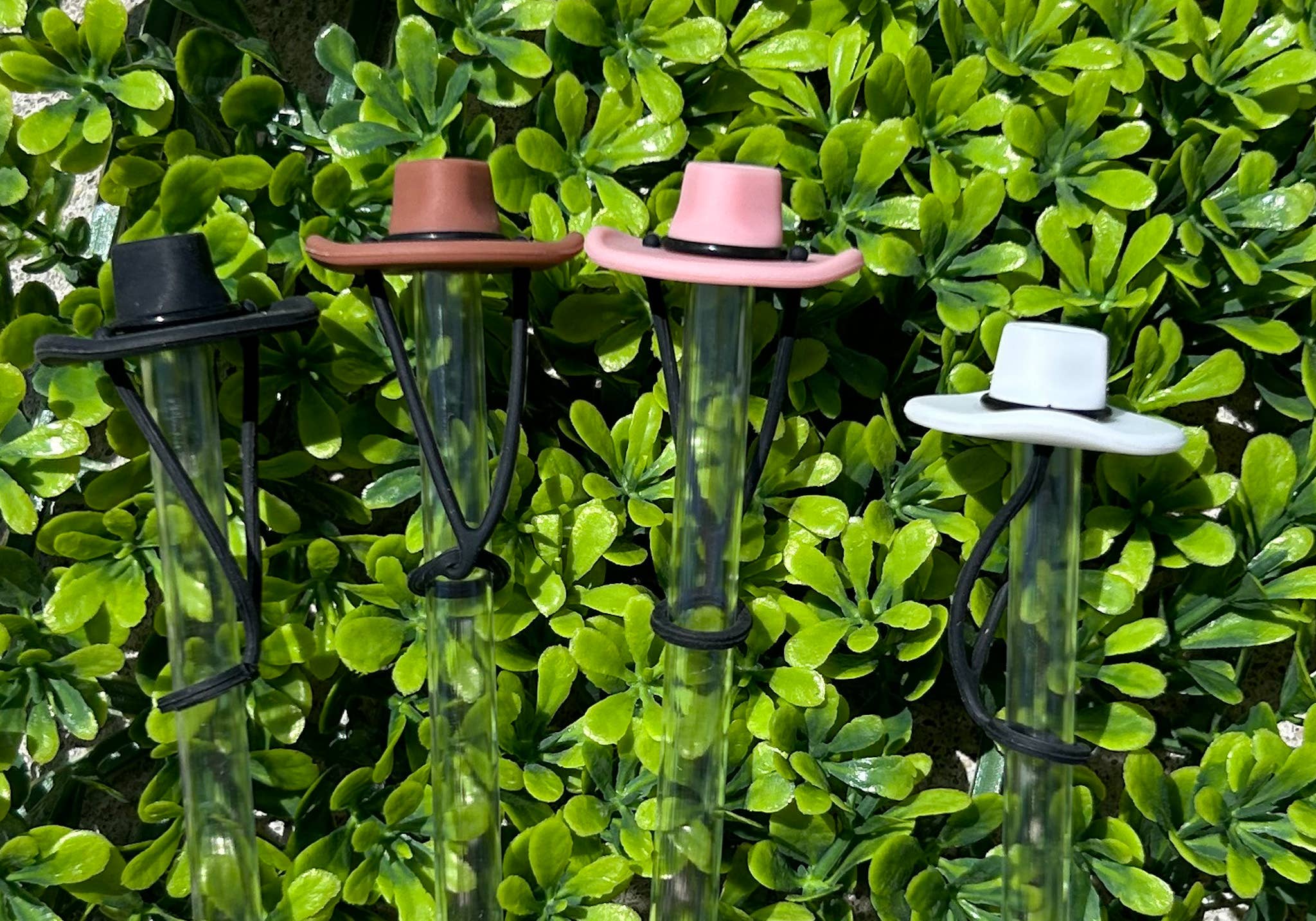 Cowboy Hat Straw Toppers