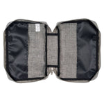Bible Cover Value Gray Strong & Courageous Jsh. 1:9