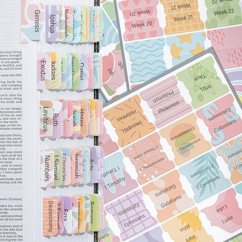 Mr. Pen Bible Tabs - 120 Easy-Organizing Tabs