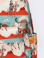 Kids Western Canvas Backpack