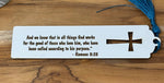 Wood engraved Bible Verse Bookmarks