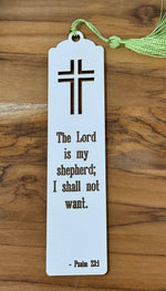 Wood engraved Bible Verse Bookmarks