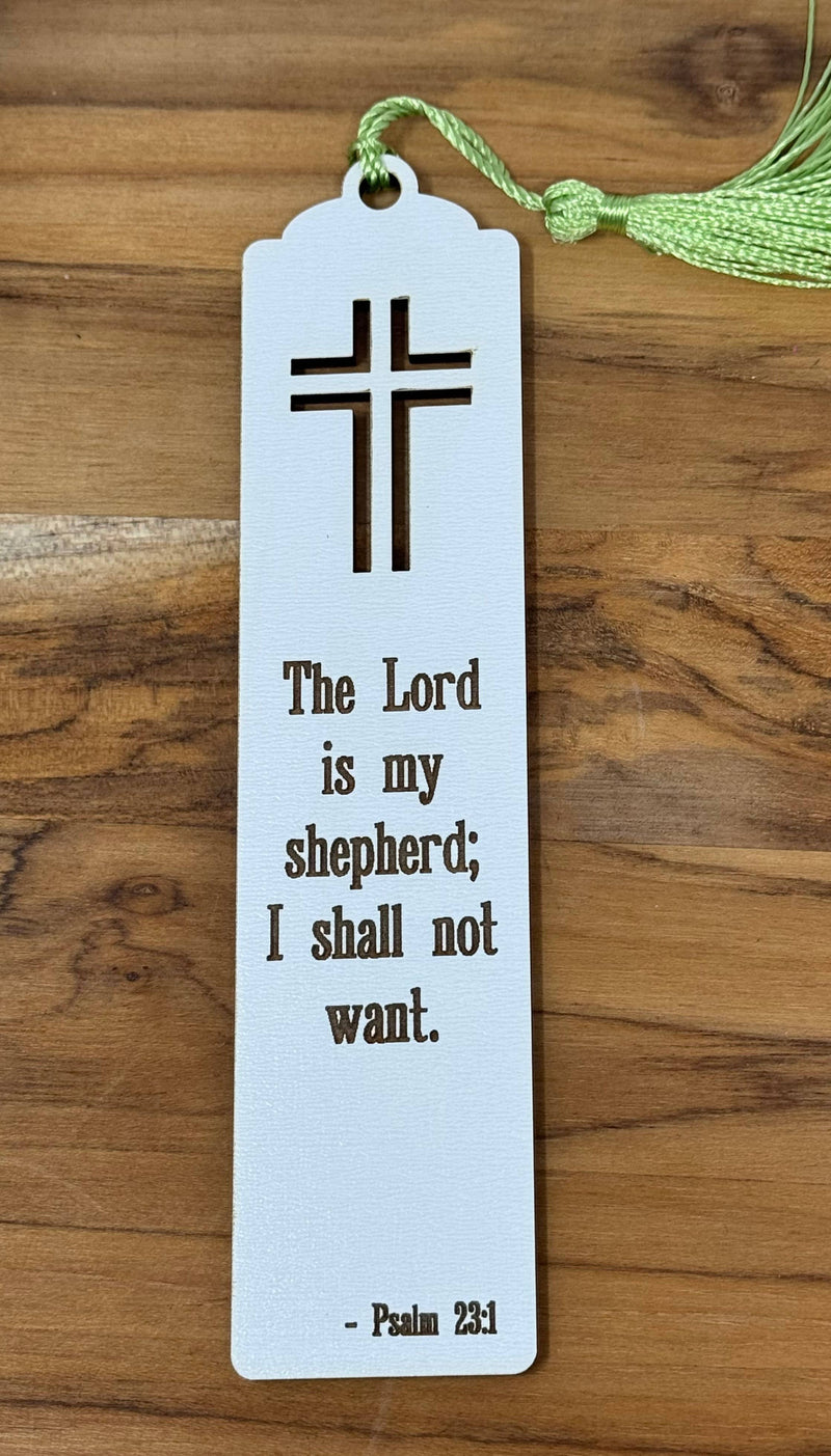 Wood engraved Bible Verse Bookmarks