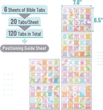 Mr. Pen Bible Tabs - 120 Easy-Organizing Tabs